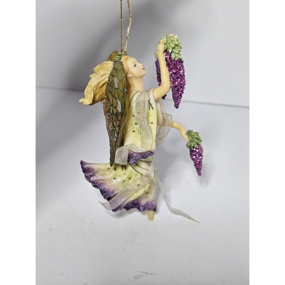 Ashton Drake Wisteria Daydream Angels Glowing Garden Heirloom Fairy Ornament